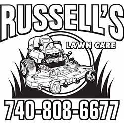 russells lawn care logo